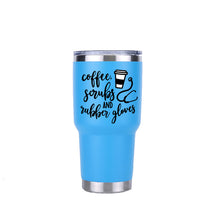 Load image into Gallery viewer, Nurse Gift 30 oz Tumbler Travel Car Beer Mug Vacuum Flasks Insulated Stainless Steel Thermos Coffee mugs
